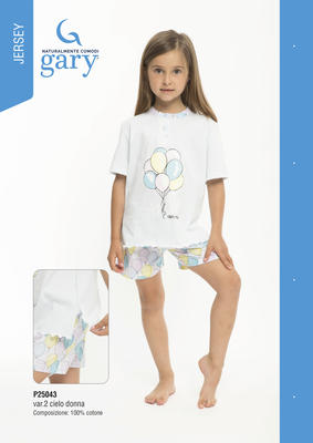 PIGIAMA BAMBINA M/M P35043 Ingrosso Bambino Tellini S.r.l.